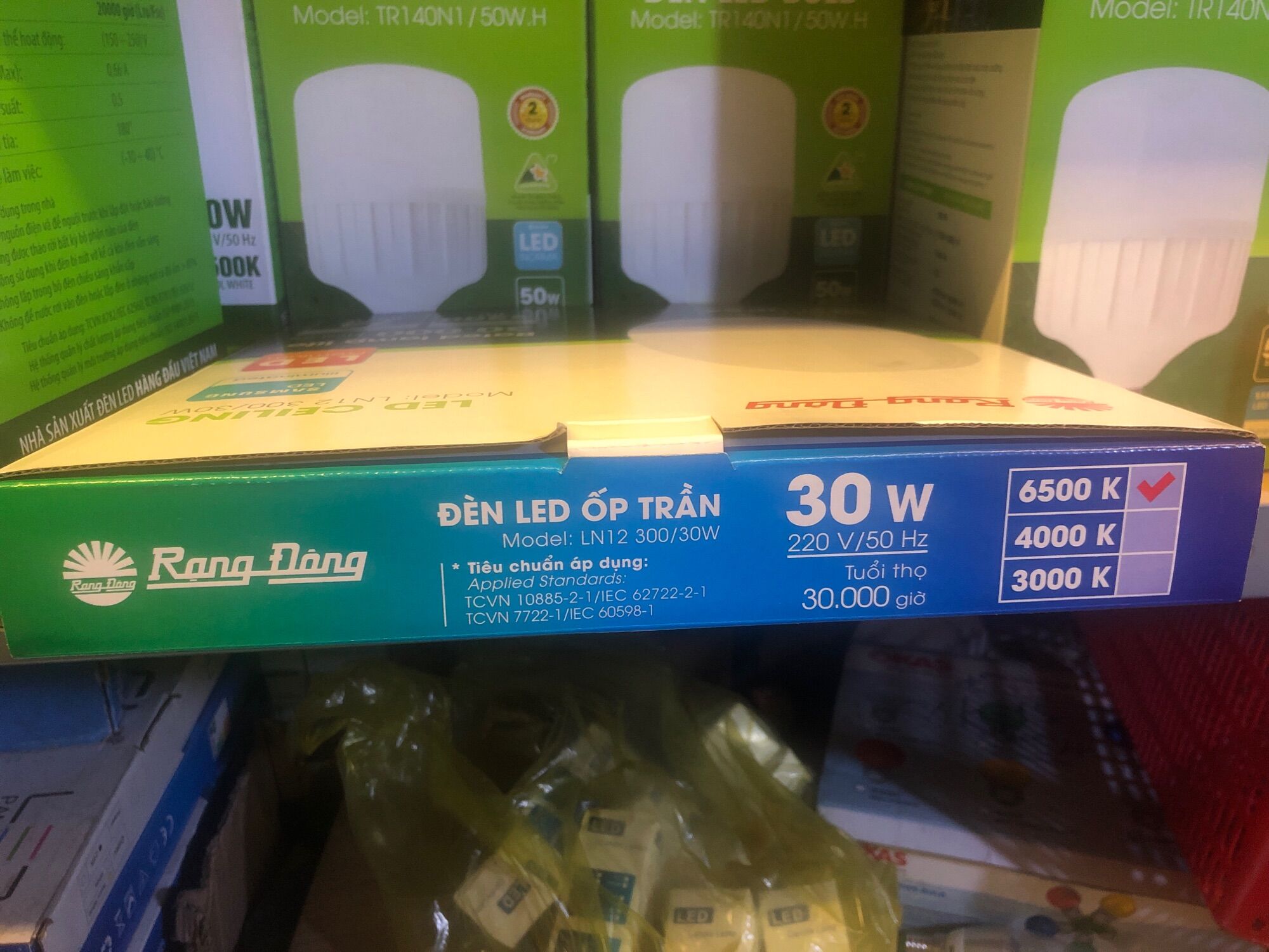 Đèn LED Ốp trần tròn 30W Rạng Đông