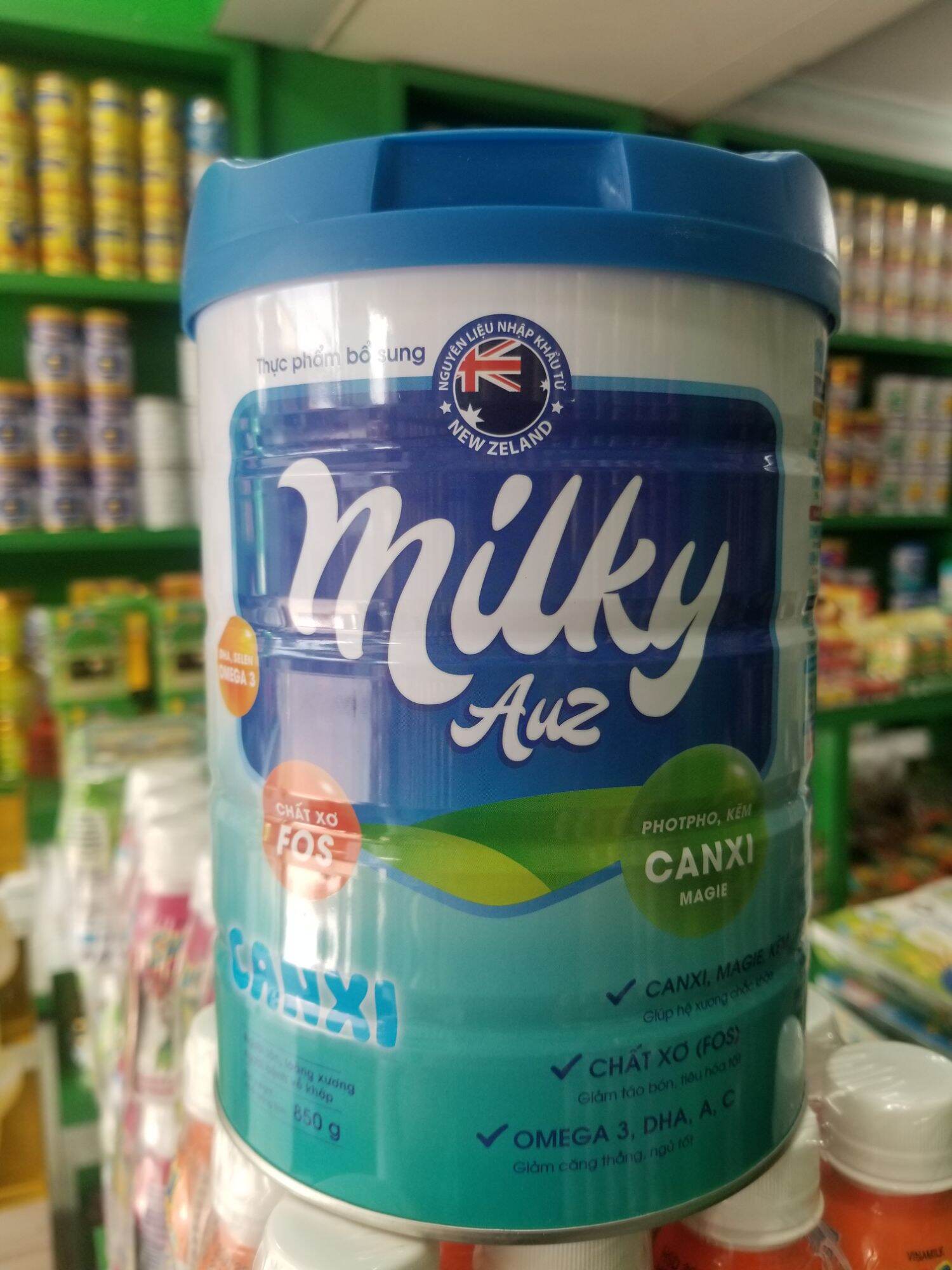 [HCM]Sữa Milky Auz Canxi 850g