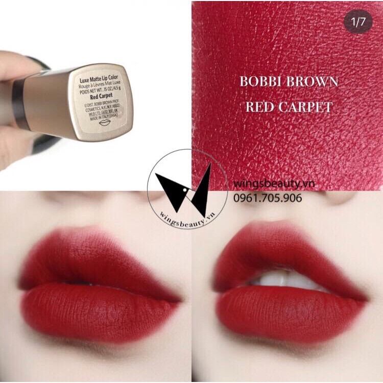 BOBBI BROWN - Son thỏi lì Luxe Matte Lip Color