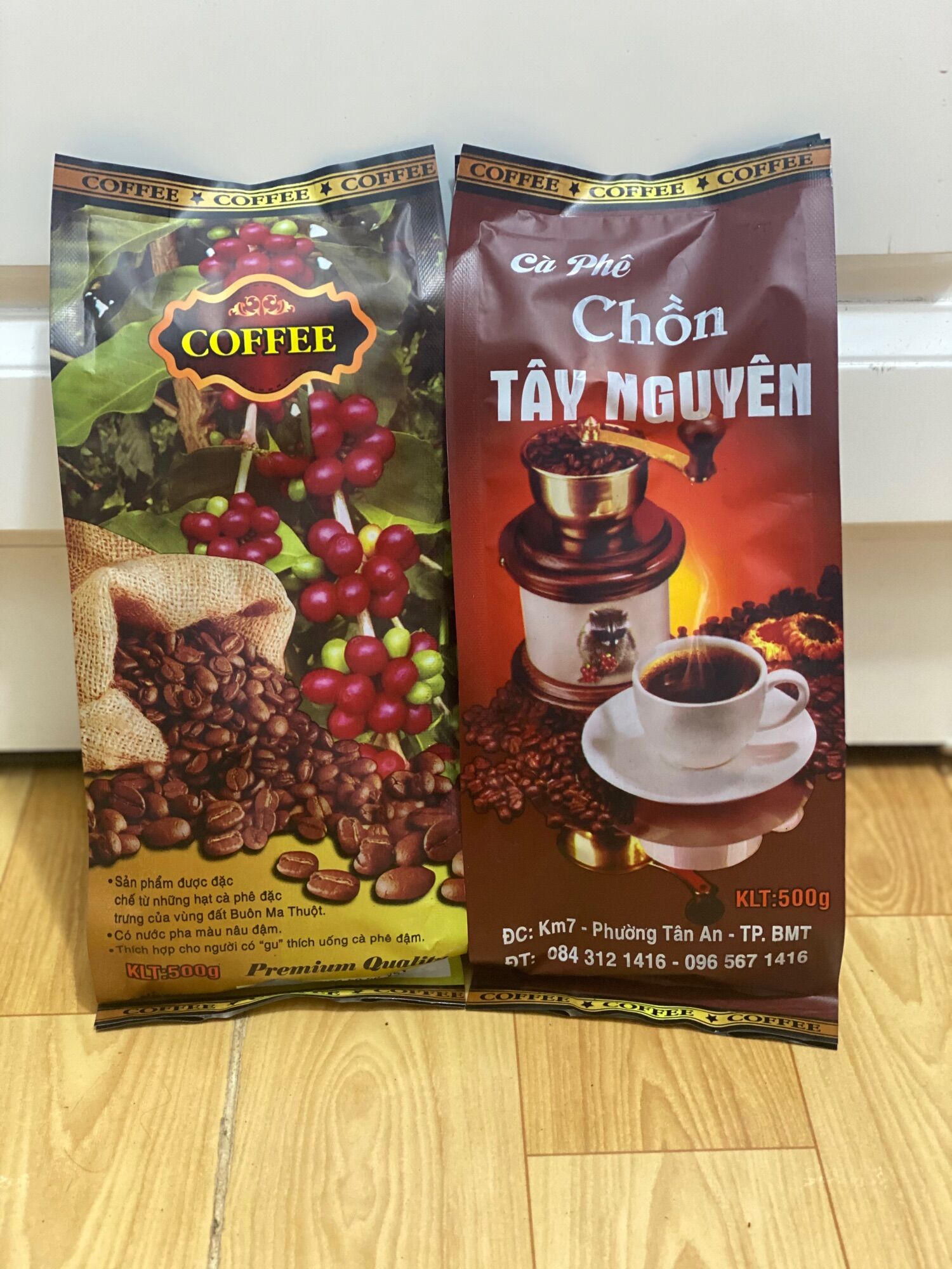 [Khuyến Mãi Sốc] Bột Cà Phê Pha Phin Nguyên Chất Loại 1_ 1 gói 500gr- Cà Phê Chồn Tây Nguyên Vị Thơm Ngon-Đặc Sản 47 Chính Hiệu Nhà Vướn Đaklak- Hiệu-Đậm Vị Từng Giọt-