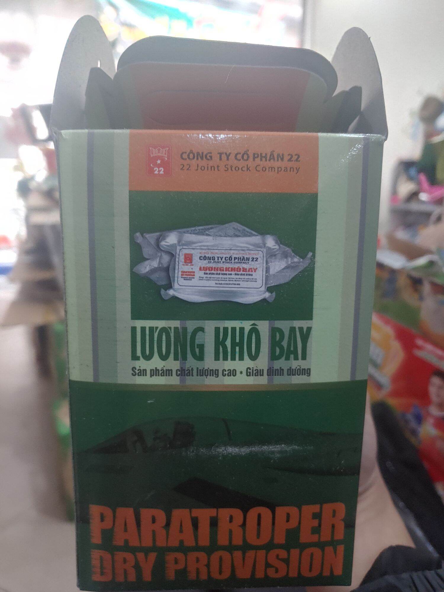 Lương khô bay hộp 10 cái