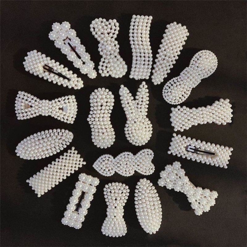 Set 20 kẹp tóc Ngọc trai