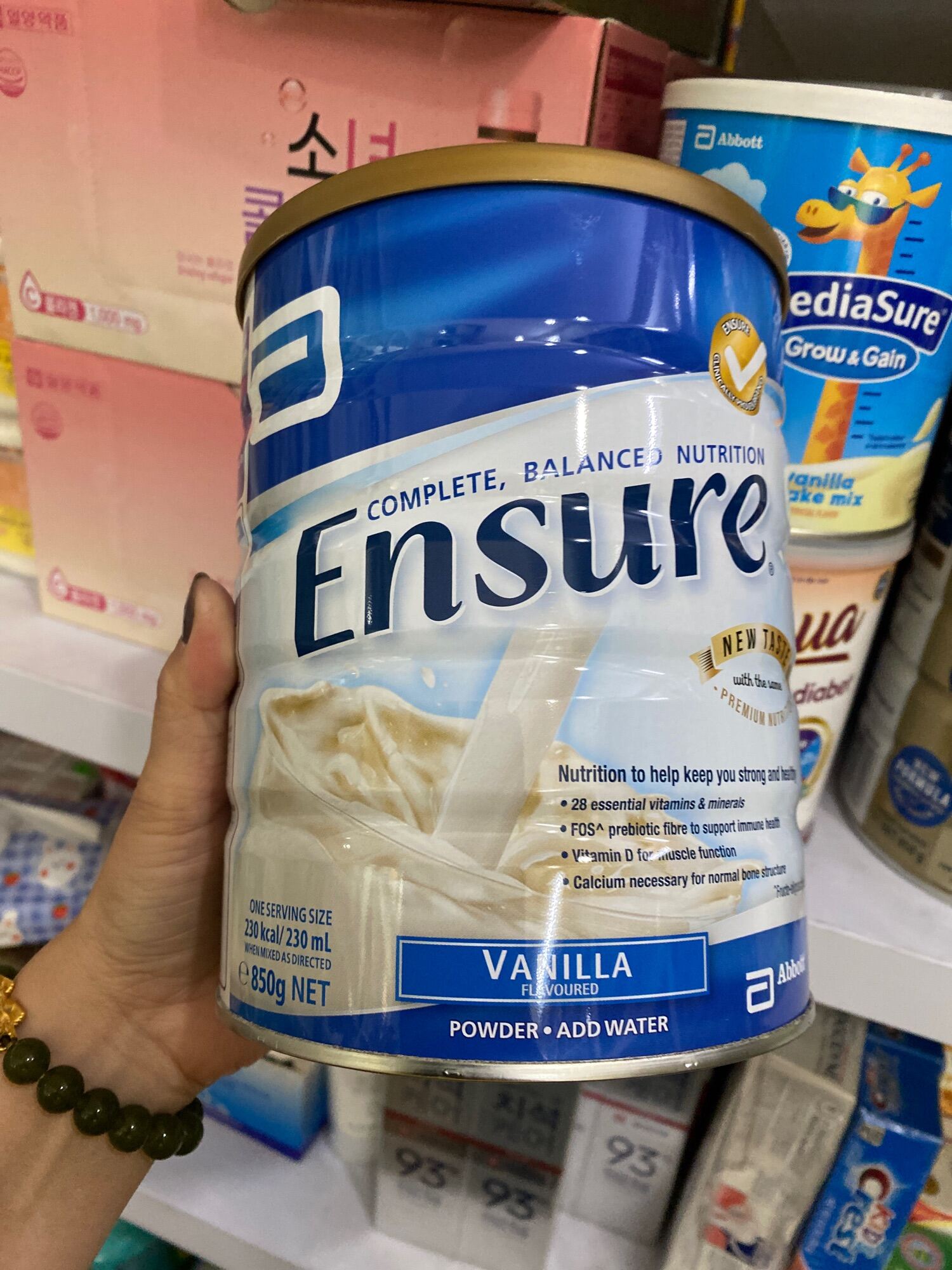 Sữa bột Ensure 850gr - Úc