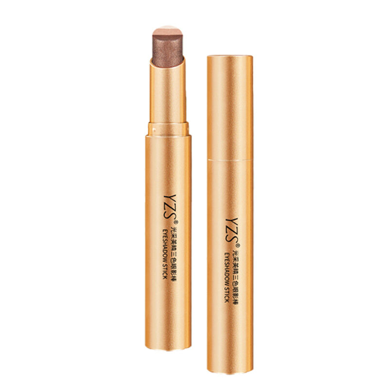 HANSANCAI | 3 Color Matte Shimmer Highlight Eyeshadow Stick for Beginners