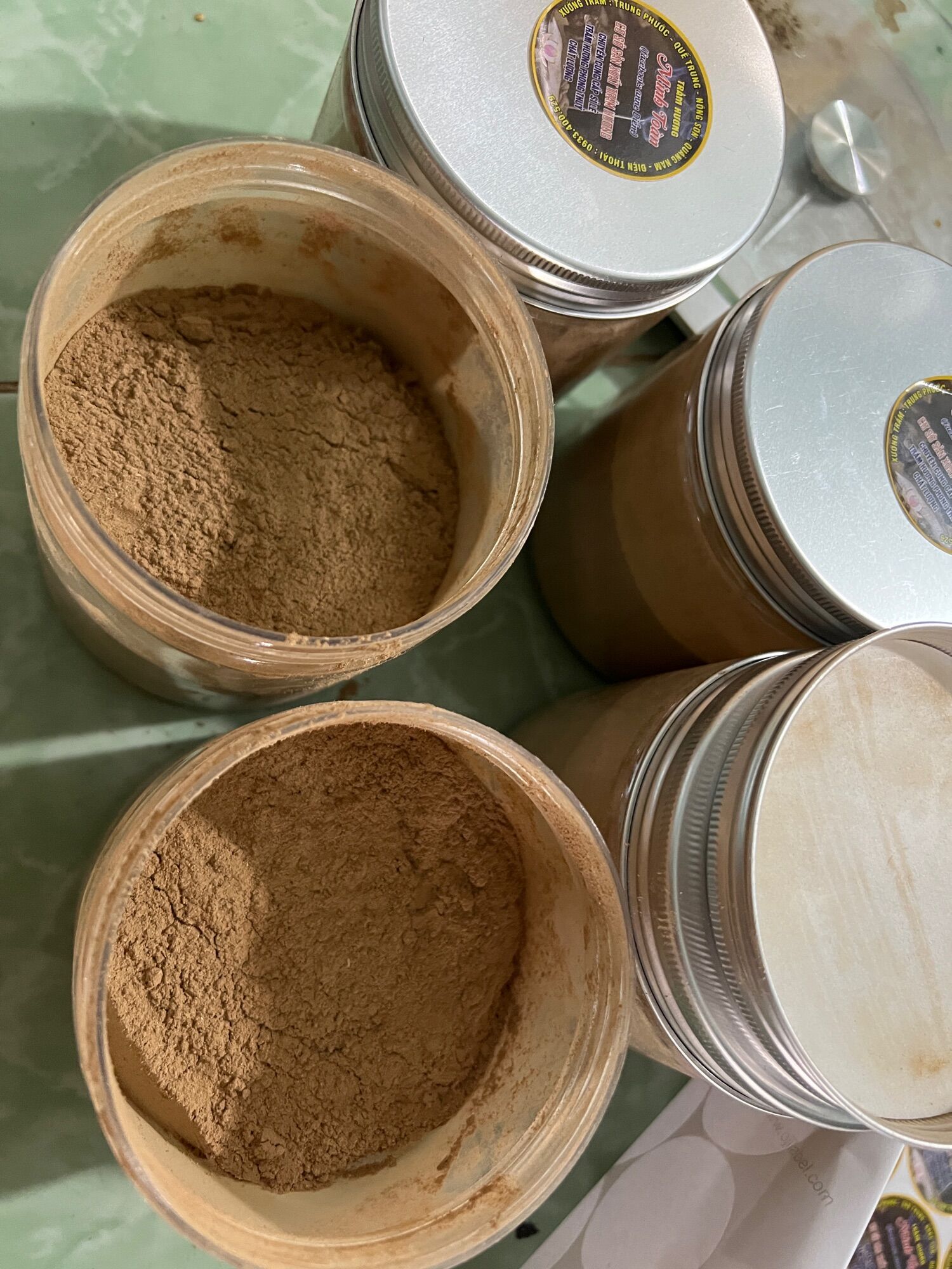 BỘT TRẦM HƯƠNG THIÊN NHIÊN THƠM NGỌT.100gr