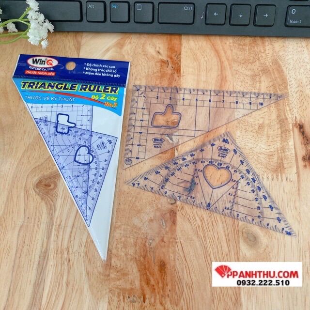 BỘ THƯỚC EKE ( 1 BỘ 2 CÂY)