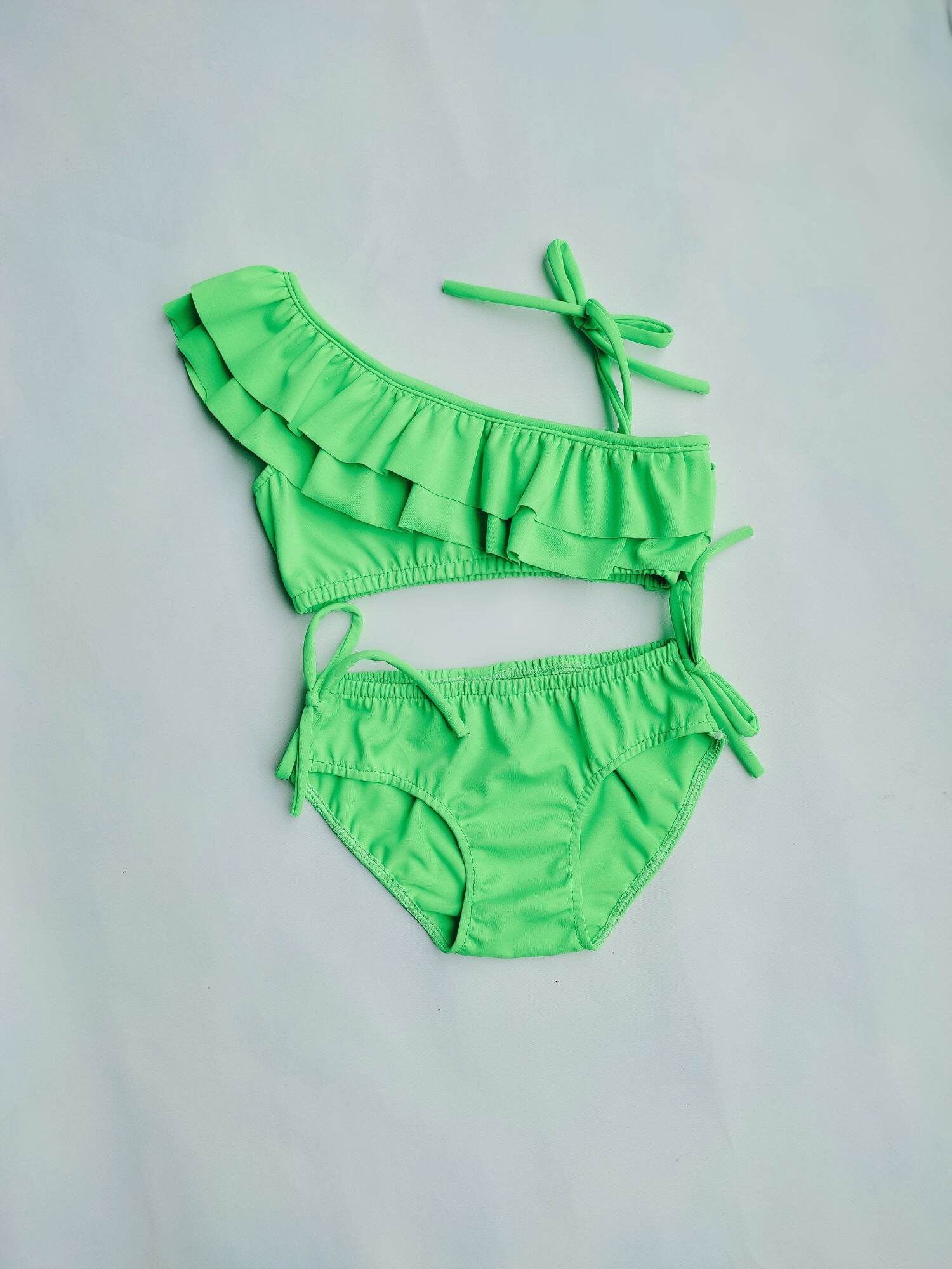 bikini lệch vai cho bé gái (quần rời)