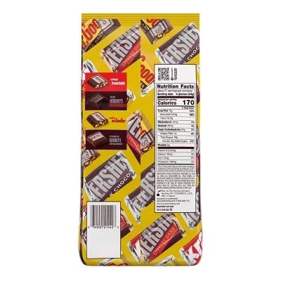 [Date 01/2024] Kẹo socola Mỹ Hershey's Miniatures túi 1.58kg