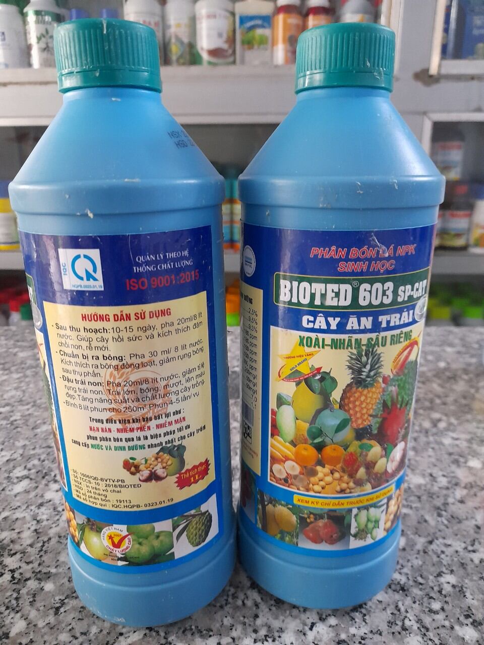 Phân bón lá bioted chai 1l