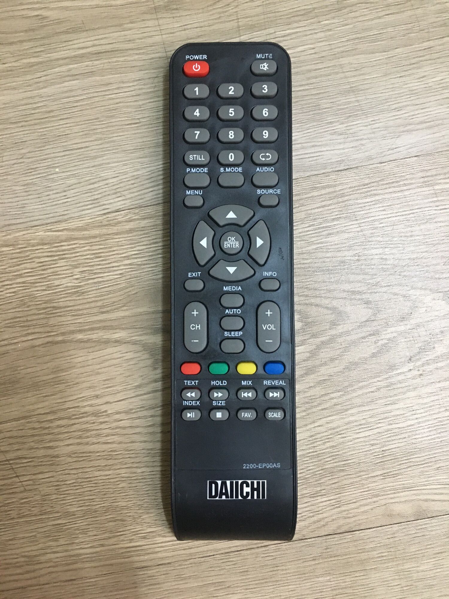 [HCM]Remote điều khiển tivi lcd Daiichi