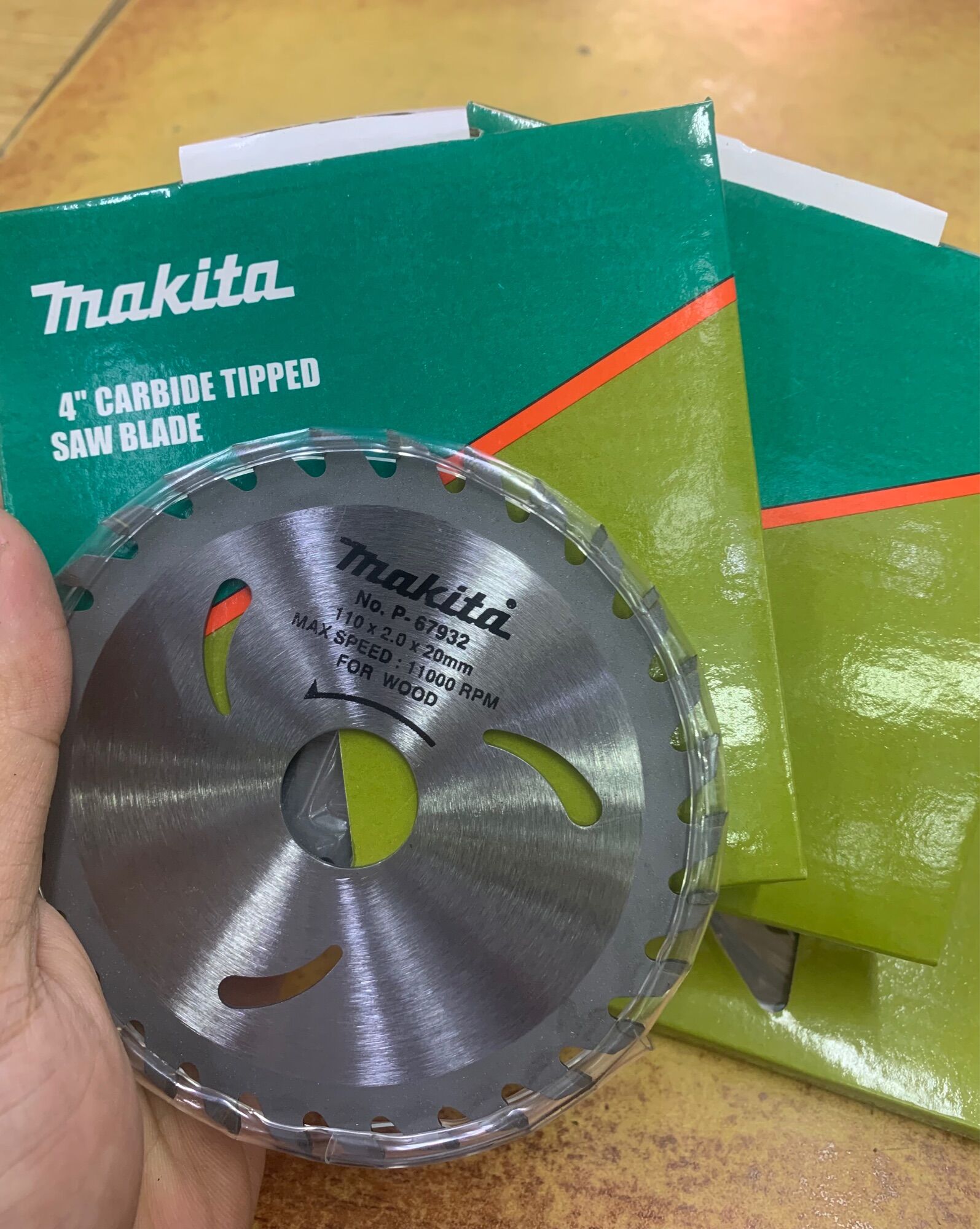 Lưỡi cưa gỗ makita 100mm