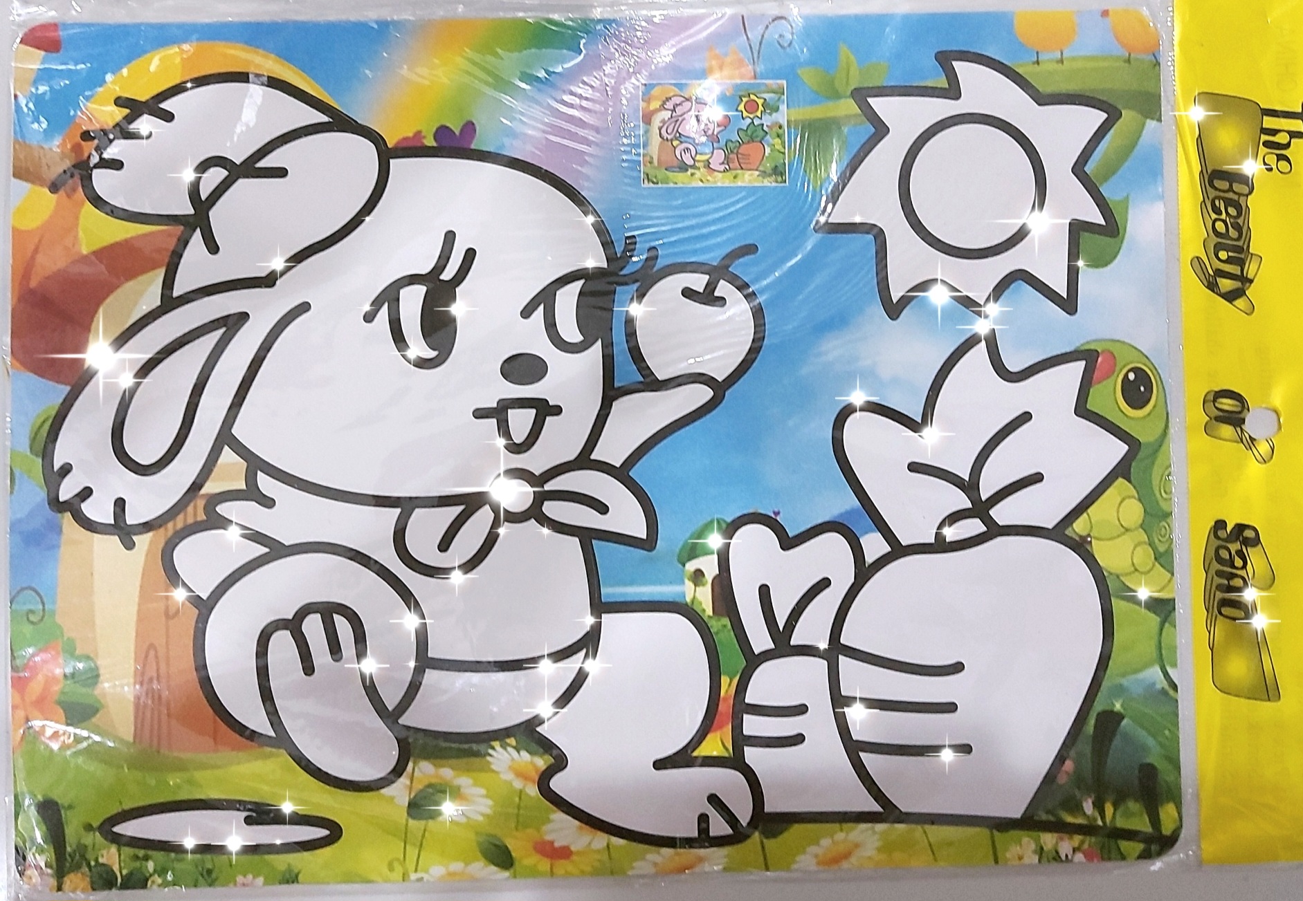 Tranh cát A4 + cát màu