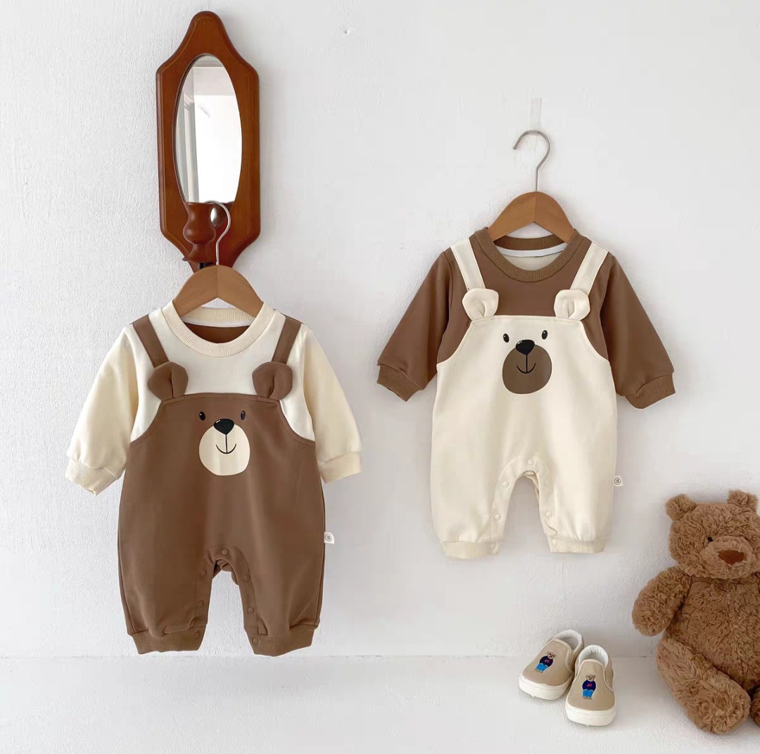 Bộ bodysuit chất liệu cotton cho bé