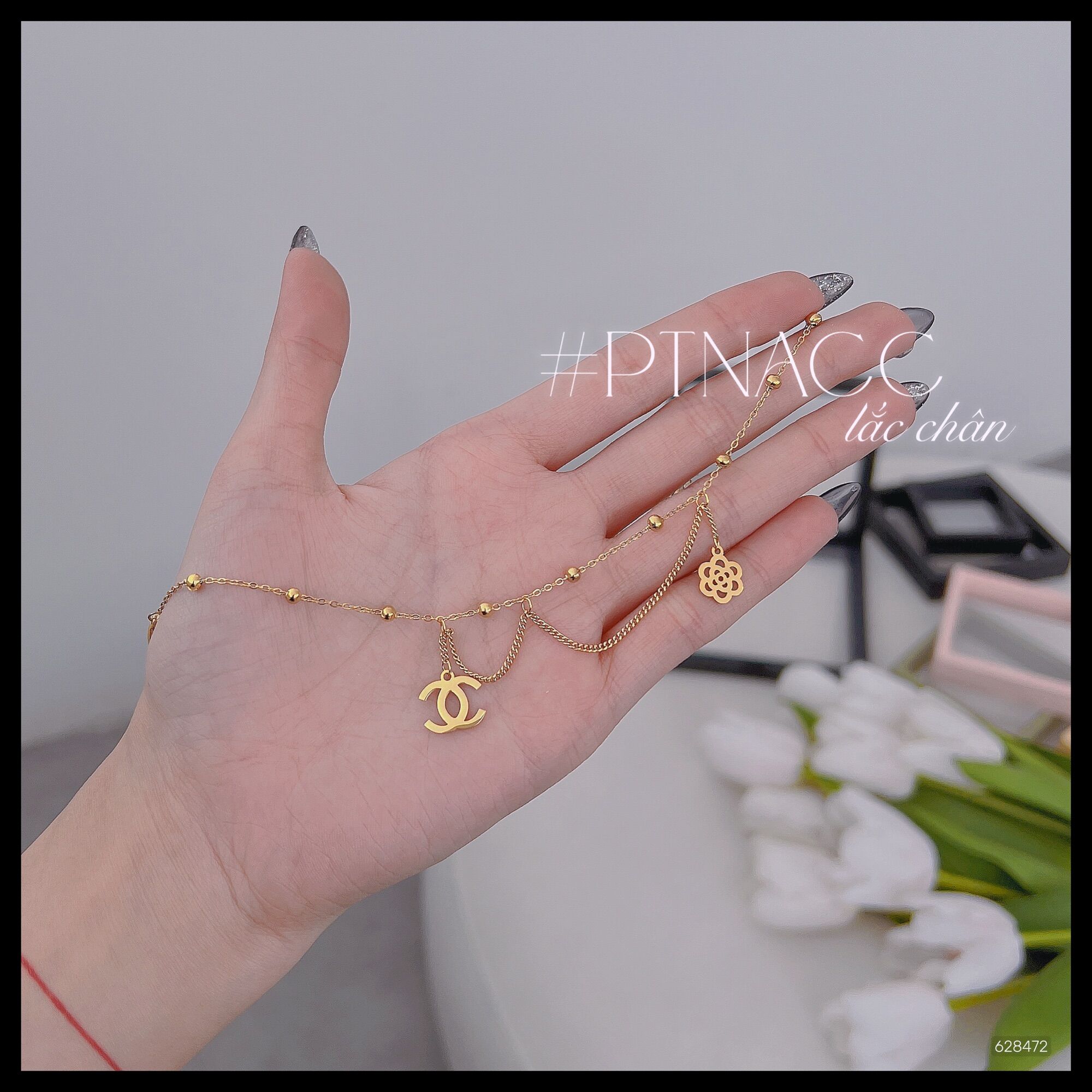 ᴾᵀᴺᵃᶜᶜ lắc chân titan cao cấp . l3556