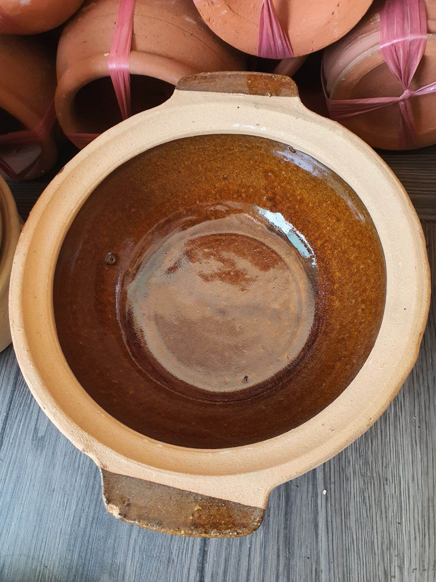 Nồi đất tráng men [ size 20cm]