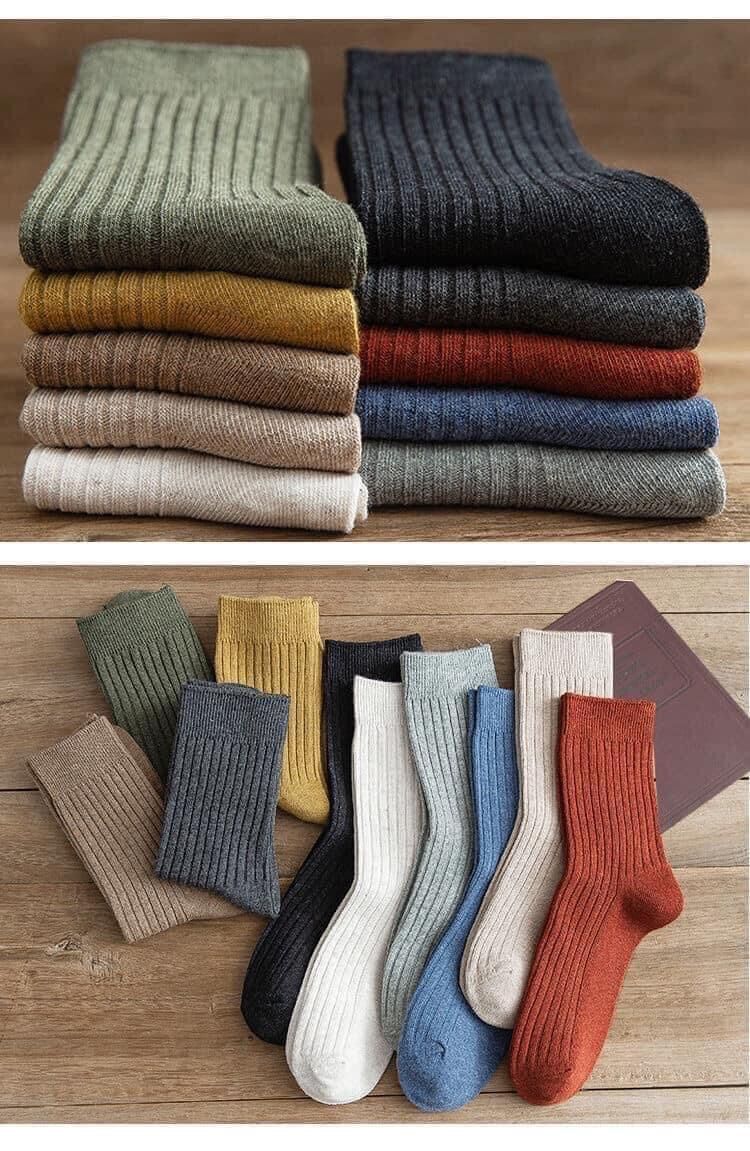 Set 10 đôi tất cao cổ style Hàn Quốc