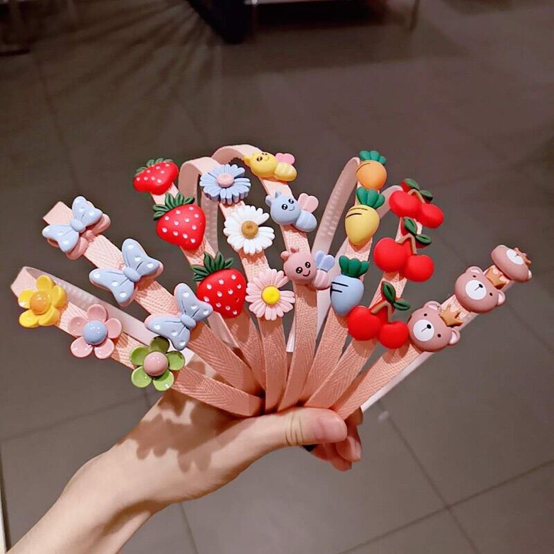 Bờm tóc/Xược Tóc Hàn Quốc Cute Cho Bé Gái
