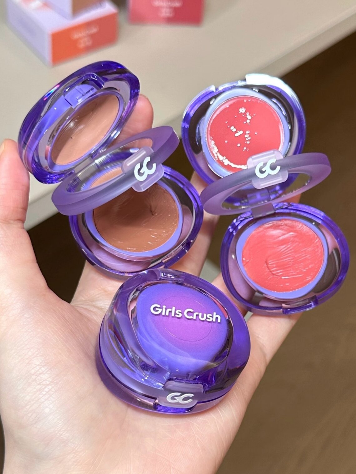 Girls Crush | Trang Điểm Môi & Má Nhiều Chức Năng Tăng Màu Sắc Dài Lâu Trông Tự Nhiên