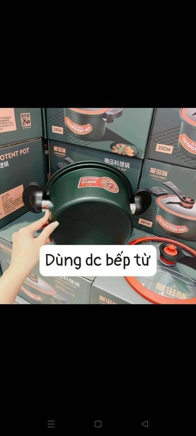 Nồi áp suất đa năng nấu được cả bếp từ