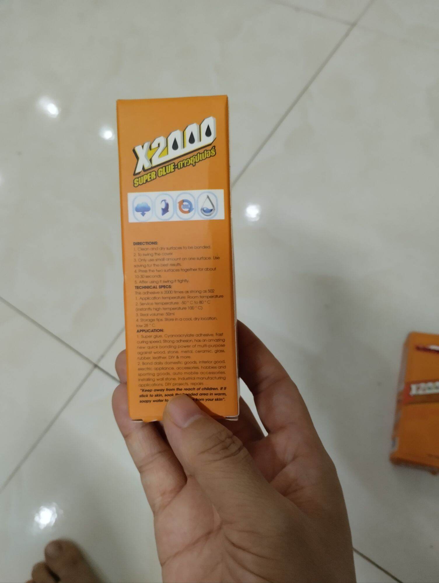Combo 100 lọ keo dán X2000