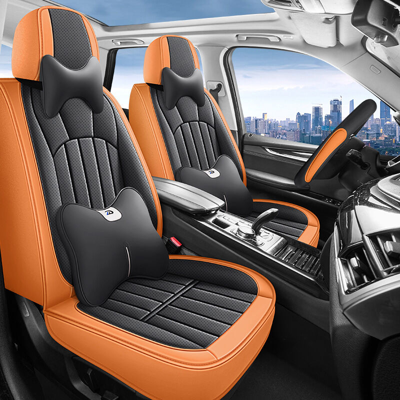 ZHUOLESHI | All-Season Full Cover Perforated Breathable Wear-Resistant Business Class Auto Seat Cover Giá 1,238,000 Đồng*Miễn phí vận chuyển