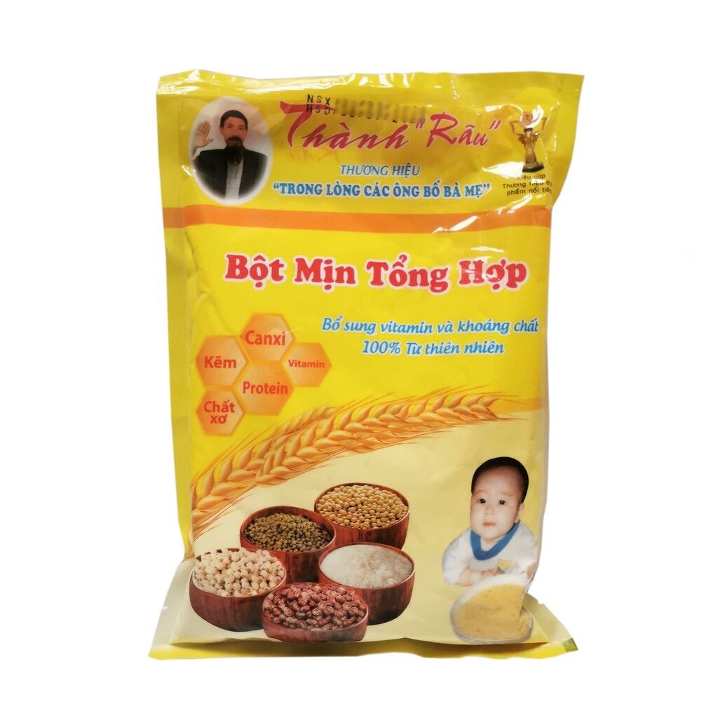Bột thành râu cho bé-bột mịn