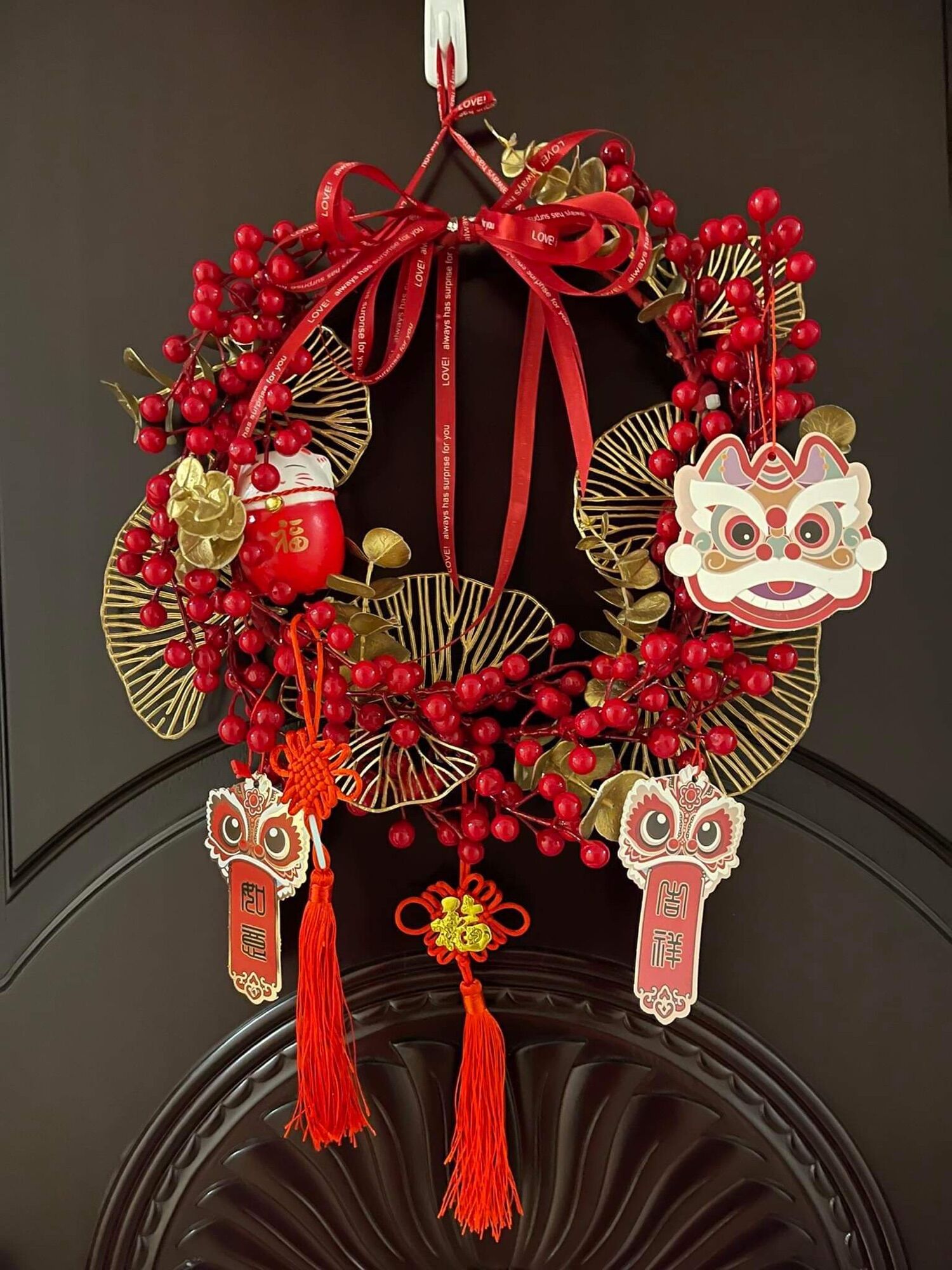 Vòng đào đông Bình An hút Tài Lộc