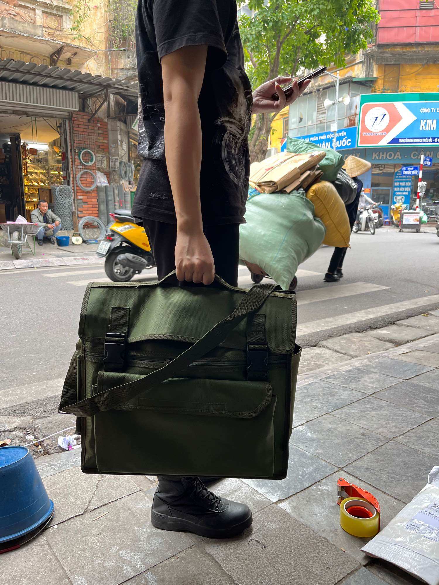 Túi đồ nghề, túi đựng dụng cụ ngang 45cm