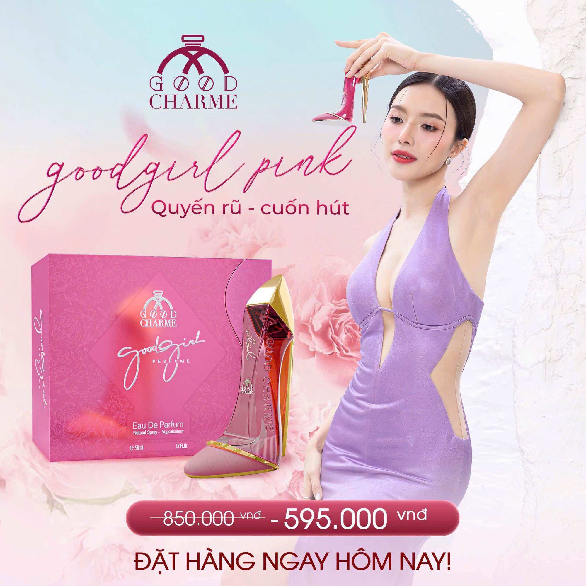 Nước hoa Chiếc Guốc Hồng Good girl 50ml - Guốc đỏ