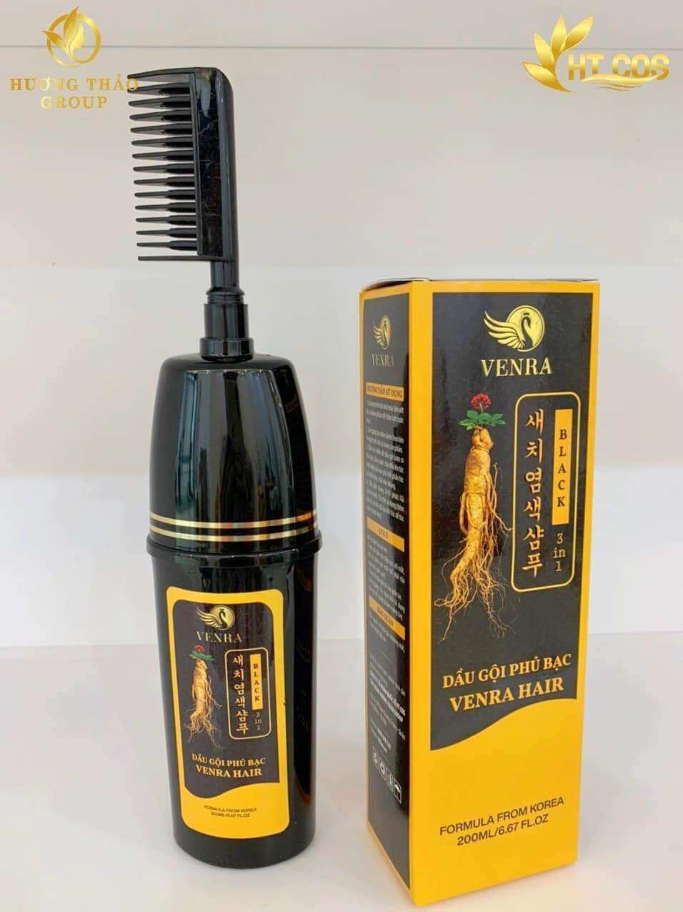 Dầu gội phủ bạc venra hair