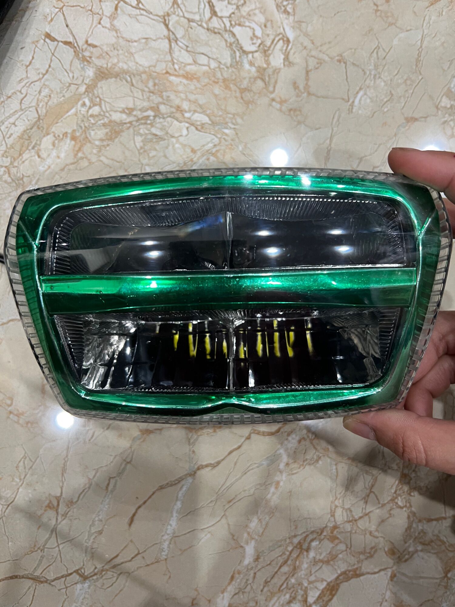[Hàng đẹp 6 màu] Pha Led 2 tầng xe Dream 2 việt, thái