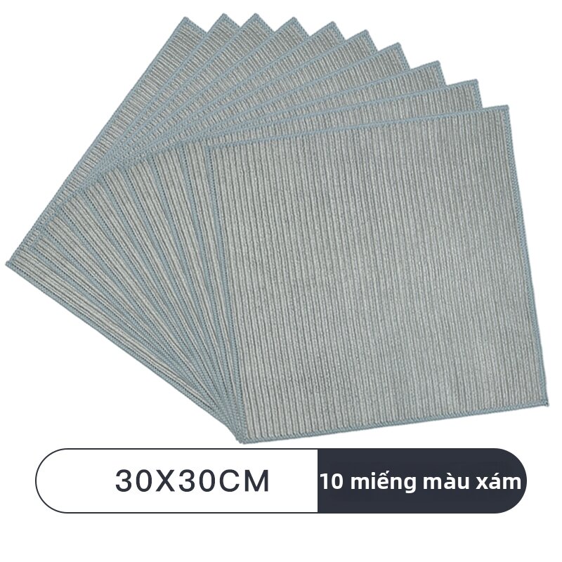 Absorbent Anti-shedding Multipurpose Cleaning Cloth - 9