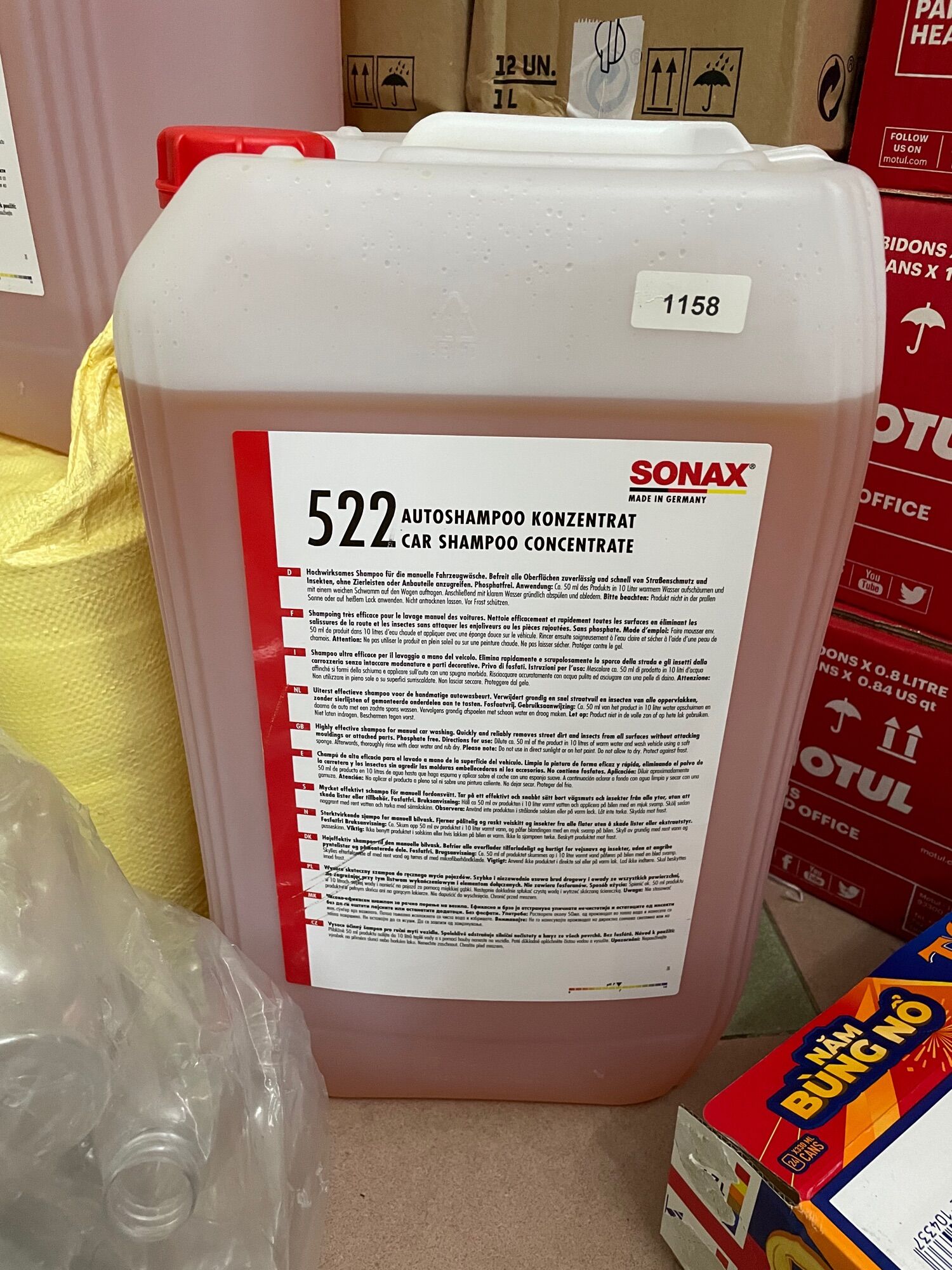 Sonax - Nước rửa xe SONAX GLOSS SHAMPOO- Chiết lẻ từ can 25L