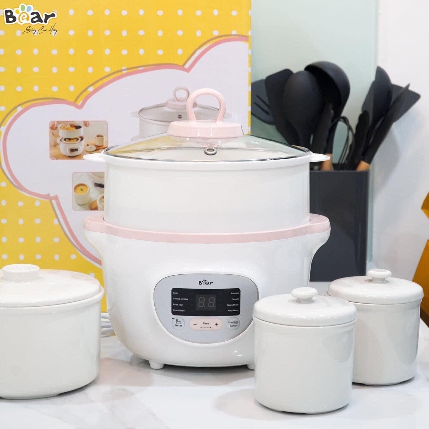 Nồi nấu cháo chậm bear 1.6l
