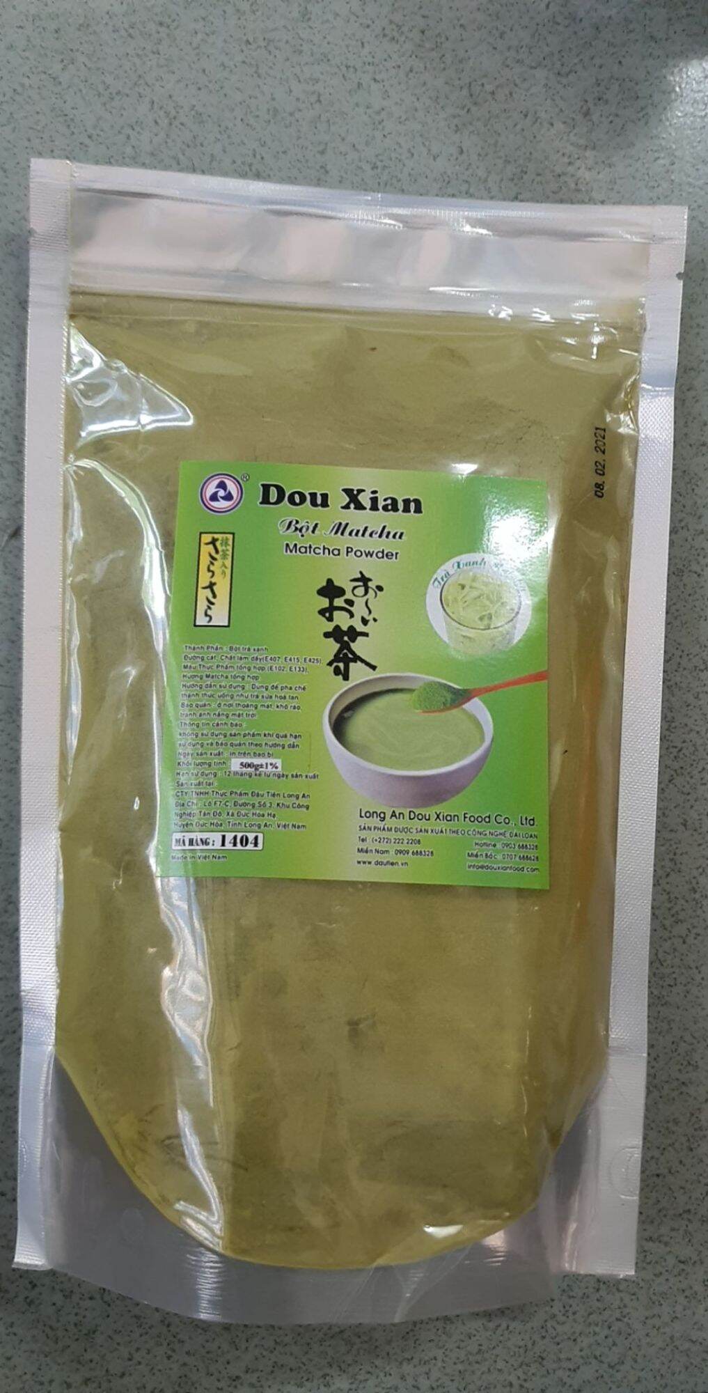 BỘT TRÀ XANH MATCHA HÀNG HUY 100gr-HSD:2025