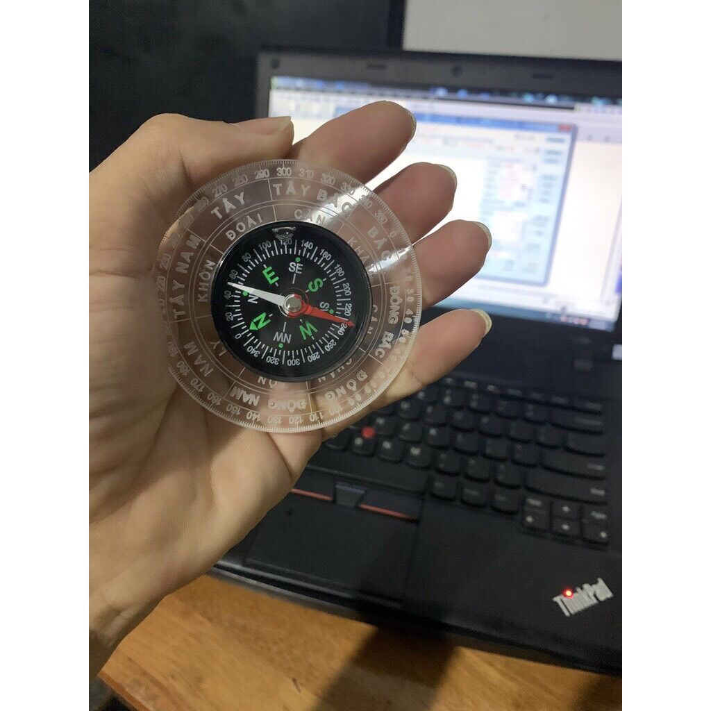 La bàn phong thủy MINI Cầm tay nhỏ gọn.