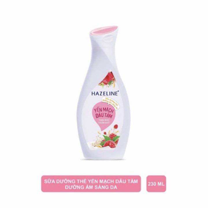 Sữa dưỡng thể Hazeline Univer 230ml sáng da rạng ngời