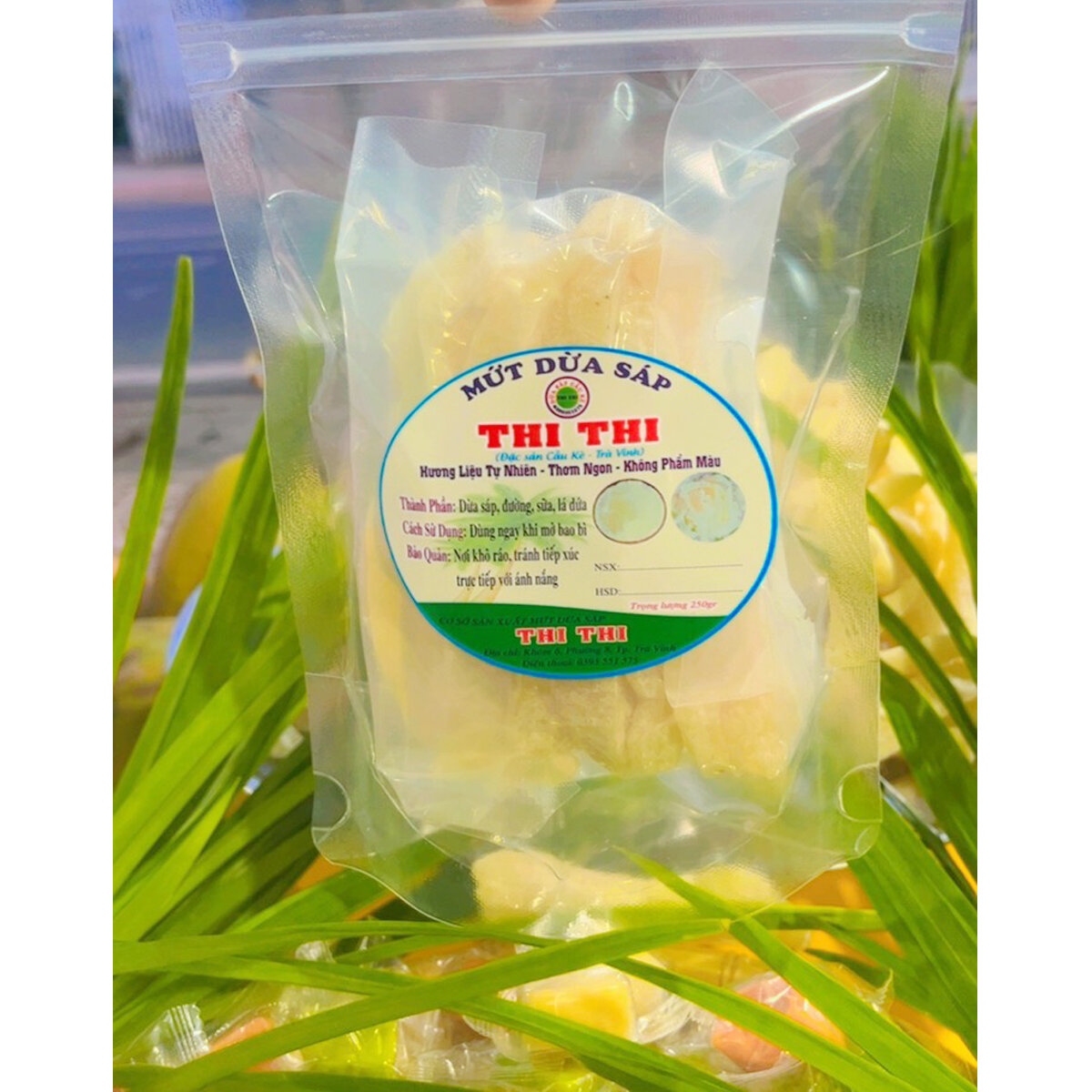 Mứt Dừa Sáp Đặc Sản Cầu Kè - Trà Vinh