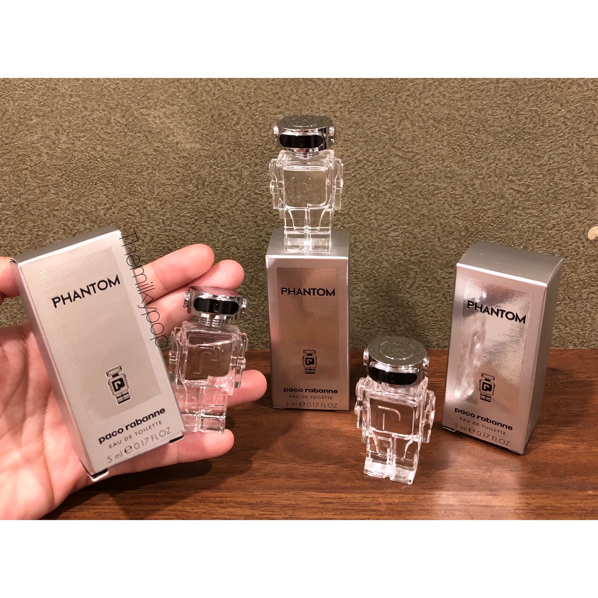 Nước hoa mini con robot - paco rabanne phantom