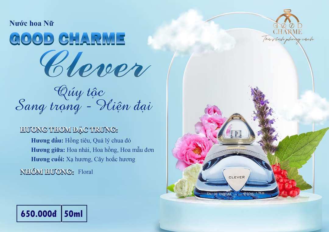 Nước Hoa Clever 50ml