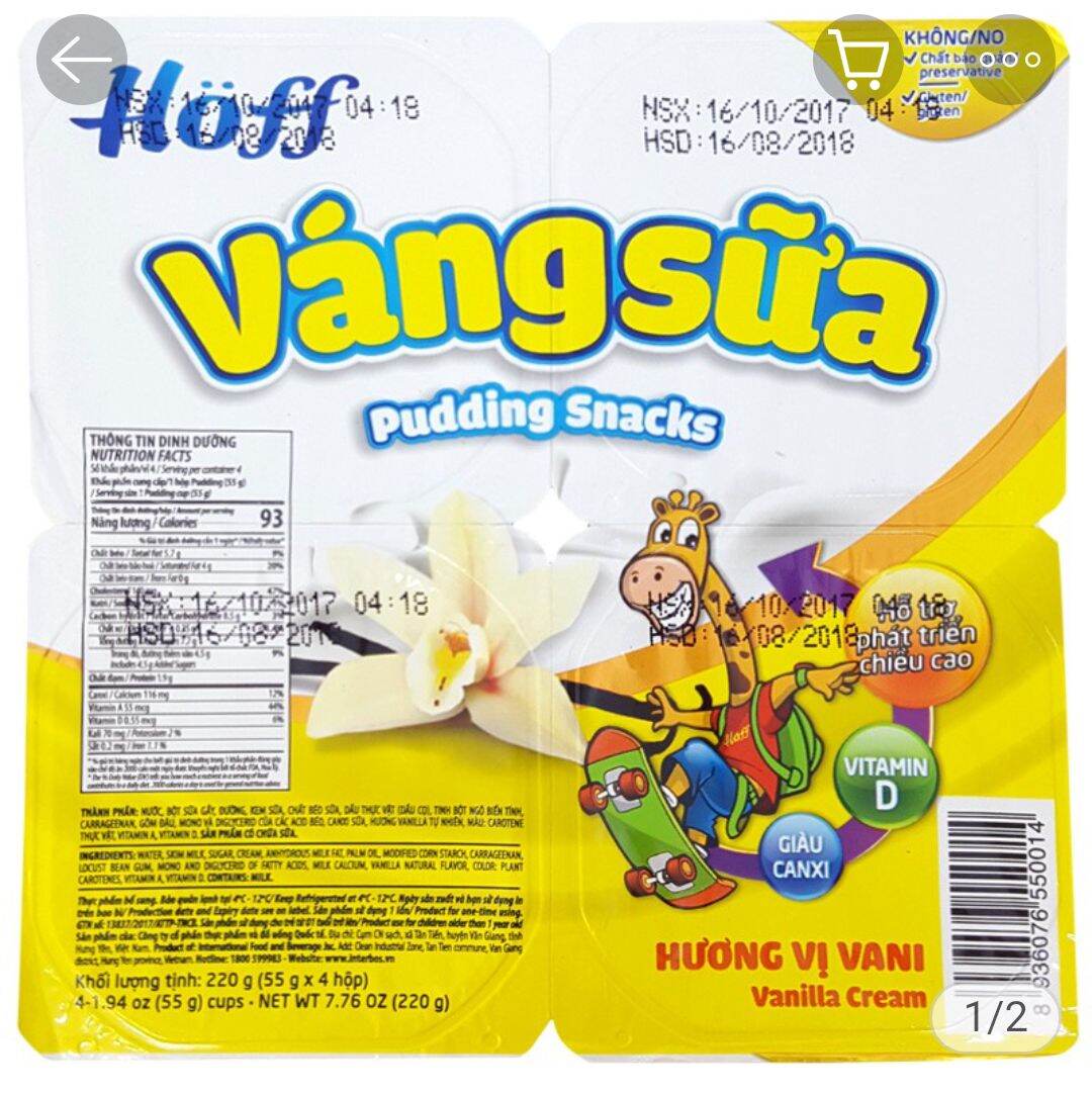 (Date T10/2022) 8  HỘP VÁNG HOFF VANI.