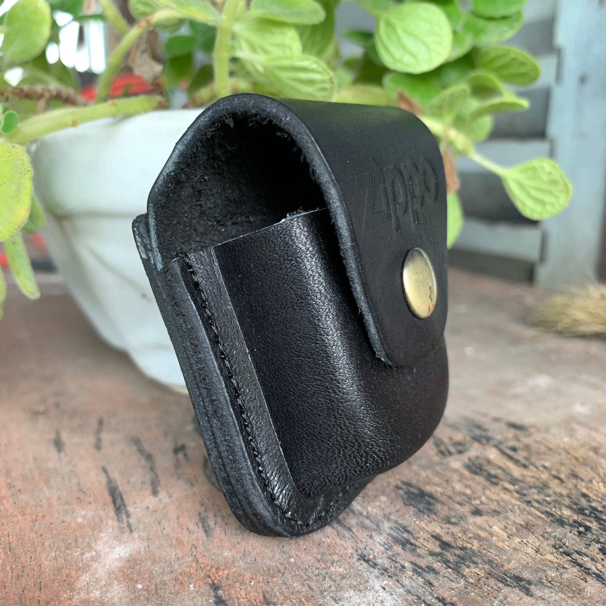 [HCM]Bao Da Đựng Bật Lửa Zippo Đeo Lưng | TRAN LEATHER