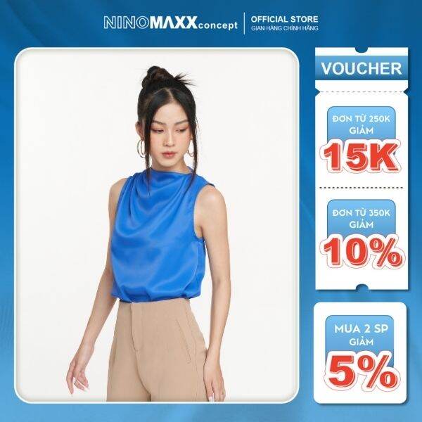 N&M Áo kiểu nữ thời trang chất polyester 2207055