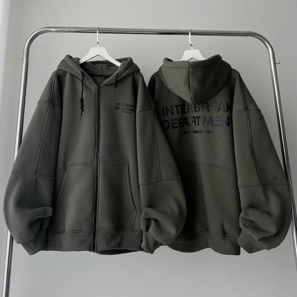 Áo Khoác Form Rộng Unisex ---- Áo Khoác INTERBREAK