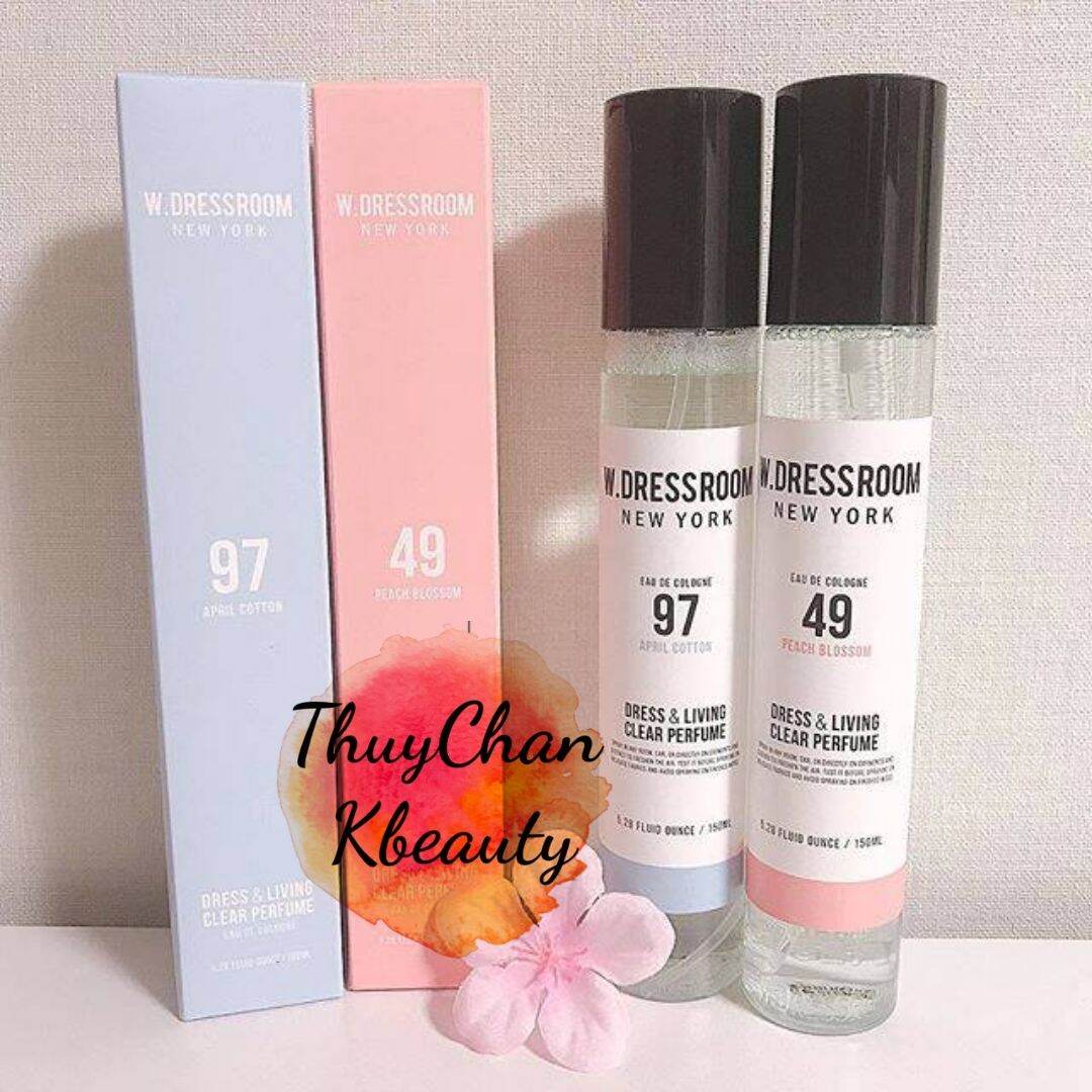 (#Wdressroom) Nước Hoa Xịt Toàn Thân W.dressroom Hàn Quốc No 97 No 49