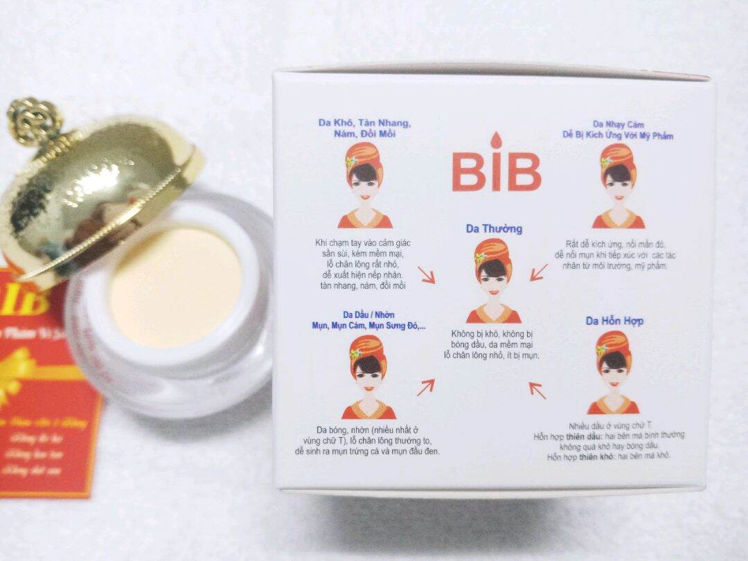 KEM NÁM - ĐỐM NÂU - ĐỒI MỒI - SẠM DA - PHỤC HỒI DA( BIB 16G )