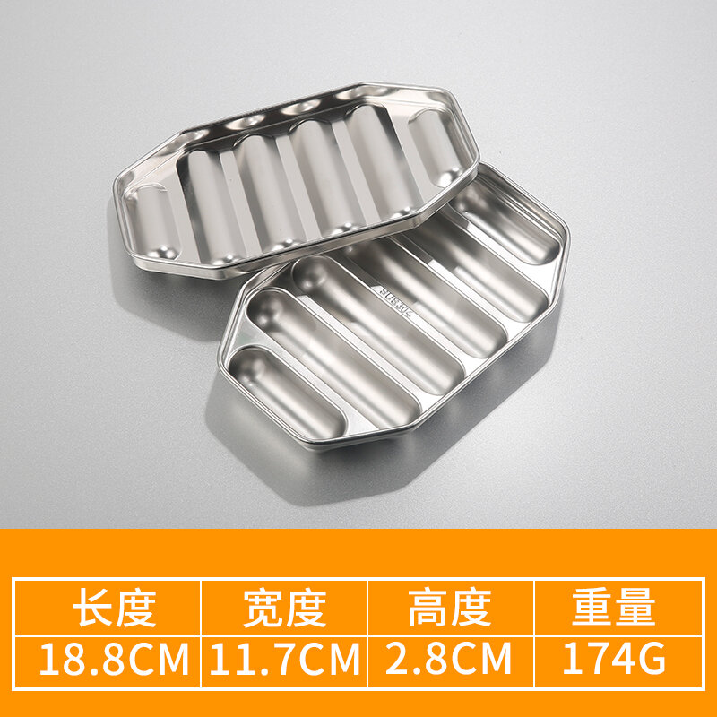 Khuôn xúc xích inox 304, dụng cụ ăn dặm cho trẻ sơ sinh, dụng cụ làm xúc xích, xúc xích, xúc xích, xúc xích