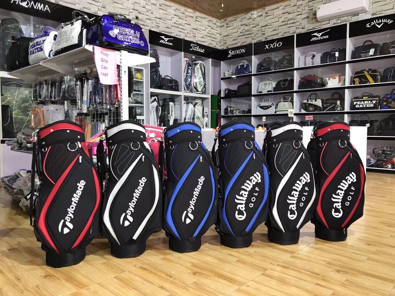 Túi đựng gậy golf - túi golf taylor made và callaway - golf bag - túi golf vải dù gọn nhẹ
