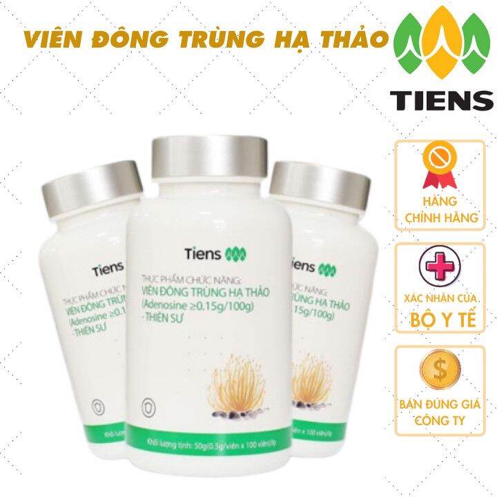 Viên Đông Trùng Hạ Thảo Giúp Tăng Miễn Dịch Khôi Phục Chức Năng Thận Phế