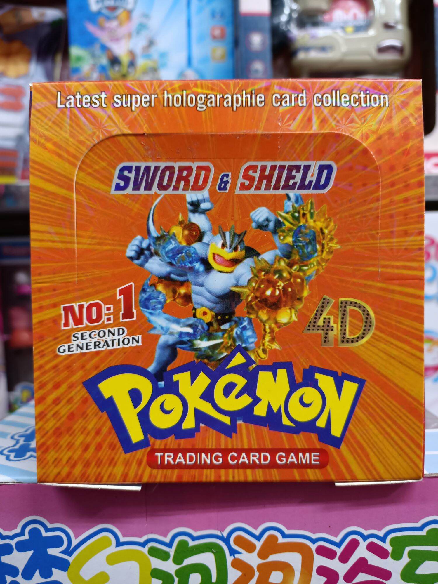 Hộp đồ chơi Thẻ bài Pokemon (giao màu ngẫu nhiên)